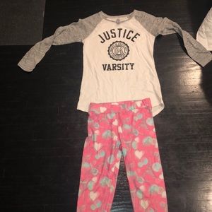 Justice Girls Pajama Set
